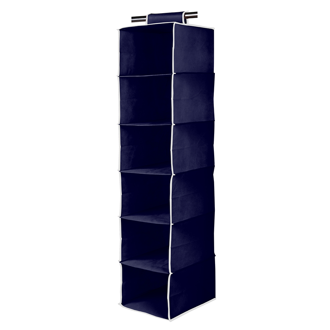 Кофр подвесной  "Кружево",6 секций, Д1200 Ш300 В300, индиговый