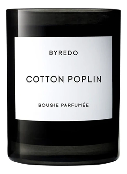 Byredo Ароматическая свеча Cotton Poplin